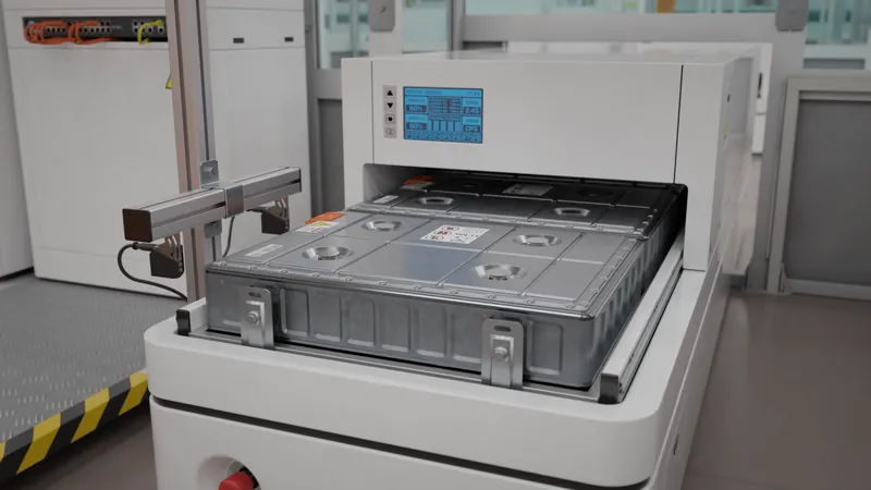 Battery assembly line