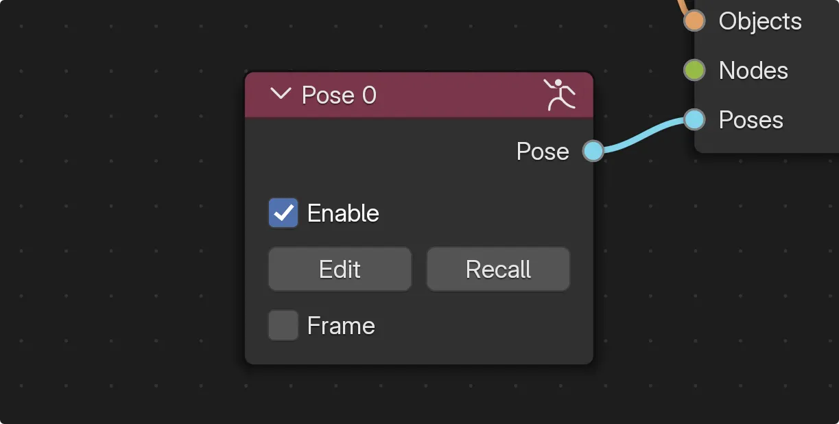 The Pose node.