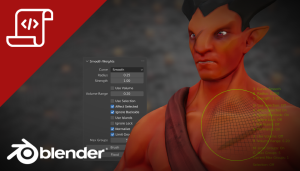 smoothWeights for Blender